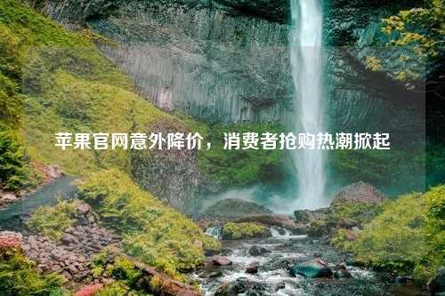 苹果官网意外降价，消费者抢购热潮掀起