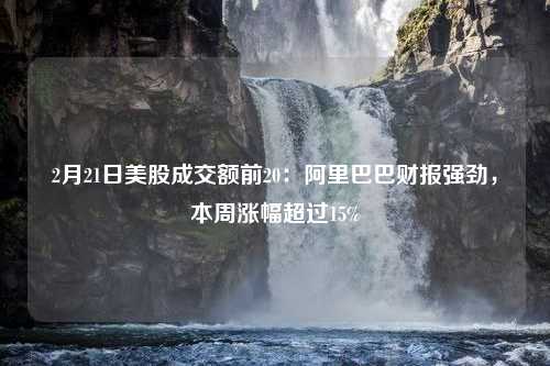 2月21日美股成交额前20：阿里巴巴财报强劲，本周涨幅超过15%