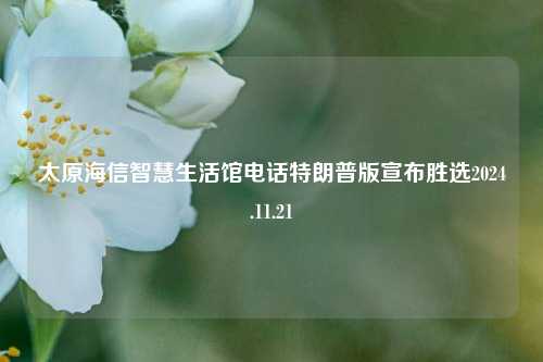 太原海信智慧生活馆电话特朗普版宣布胜选2024.11.21