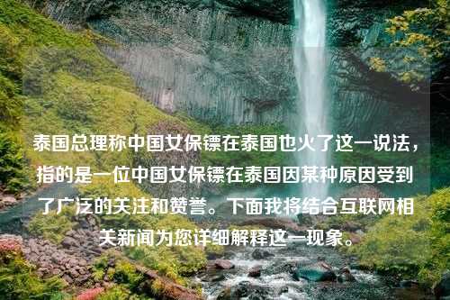 泰国总理称中国女保镖在泰国也火了这一说法，指的是一位中国女保镖在泰国因某种原因受到了广泛的关注和赞誉。下面我将结合互联网相关新闻为您详细解释这一现象。